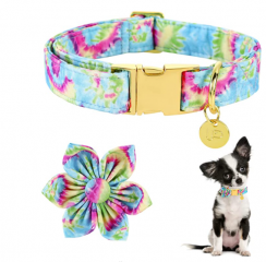 6 pcs Dog Collar With Flower