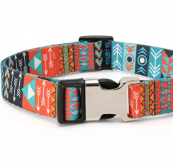 20 pcs Dog Collars With Stylish Patterns