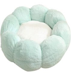 6 pcs Plush Pet Bed Warm Calming Donut Cat and Dog Bed